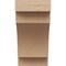 Ekena Millwork 12"W x 12"D x 24"H Wide Mediterranean Rough Cedar Woodgrain TimberThane Corbel, Primed Tan CORUR12X12X24MEDRCPR - alternate 4